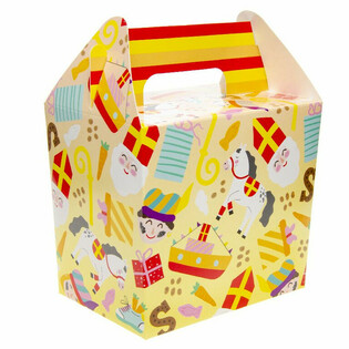 圣尼古拉斯 (Sinterklaas) 儿童套餐盒 / 礼品盒 14x10x17 厘米 (12只装)
