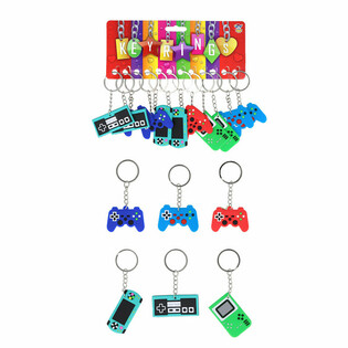 游戏主题钥匙扣 - Gaming (12个装)