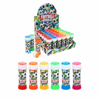 足球运动员主题吹泡泡玩具 - 50ml 展示盒装 (36支)
