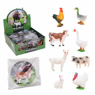 ANIMAL WORLD - 农场动物展示盒装 (36件)