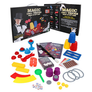 XL Magic Tricks 魔术套装 - 包含 150+ 种魔术 (1件)