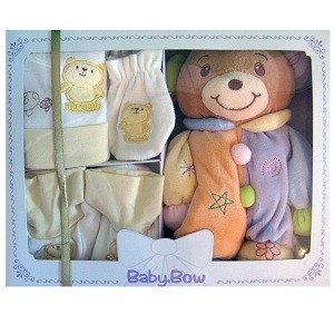 Baby Bow 婴儿小熊礼盒套装 (4件套)