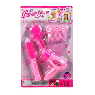 女孩发型师卡装玩具套装 (6件套)